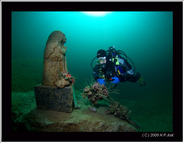 Tauchen bei „Madonna im Fernsteinsee“